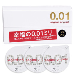 [사가미] 사가미0.01오리지날(3p) 고급 폴리우레탄 콘돔