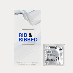 [엔시토] 립 앤 리브드 (특수굴곡형) 콘돔10p